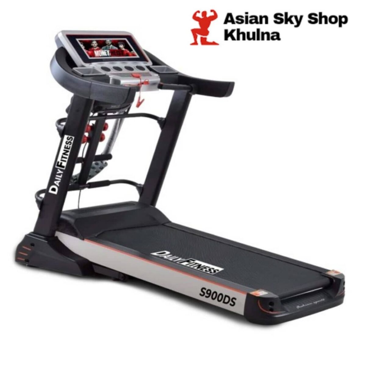 S800DS (Motor 2.5HP) Android Intelligent Motorized Treadmill Foldable