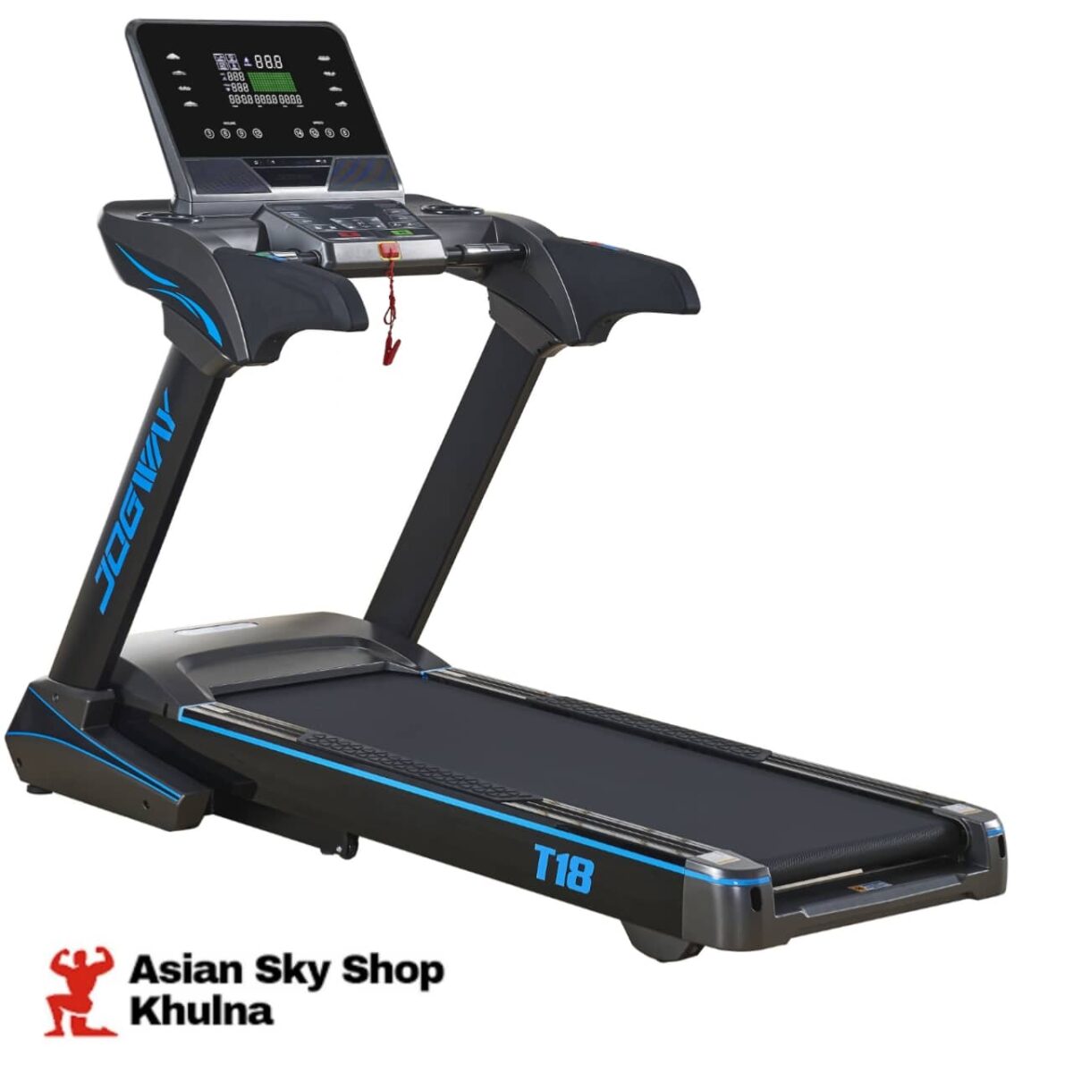 Jogway Commercial Motorized Treadmill T18A (4HP-AC Motor)