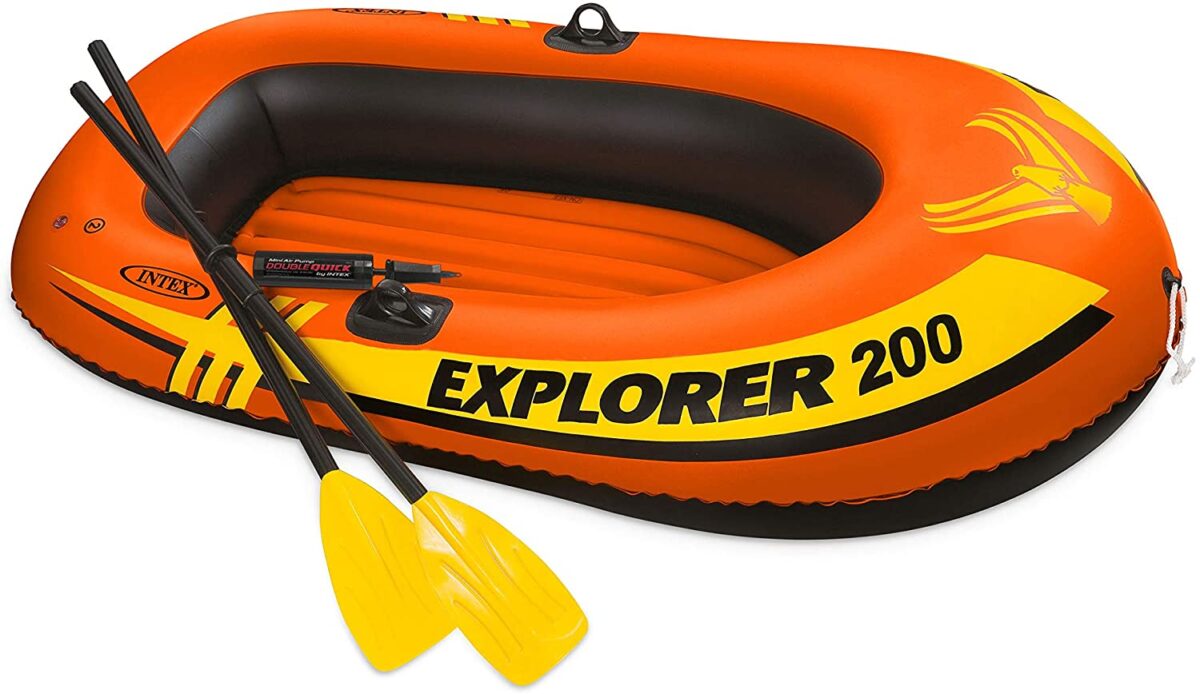 Intex Explorer 200 Inflatable Two Person Boat