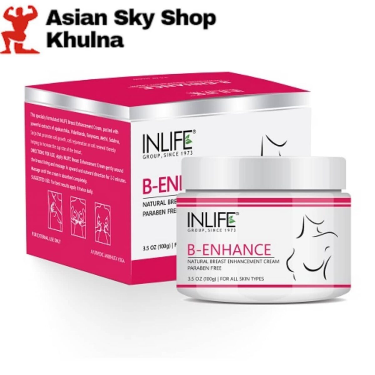 INLIFE Natural Breast Enlargement Cream