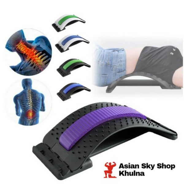 Back Massage Magic Stretcher Back Support Lumbar Spine Massager