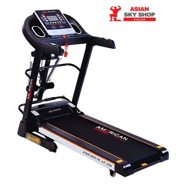 Motorized Treadmill American Fitness Premium AF-200