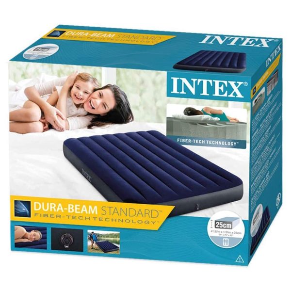 Intex Inflatable Air  bed with Electric Air Pump (54 Inch)
