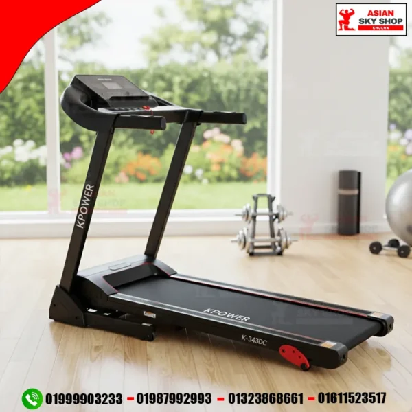 KPOWER K-343 Foldable Motorized Treadmill