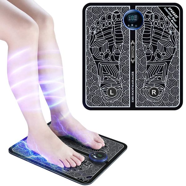 EMS Foot Massager Folding Portable Feet Massage