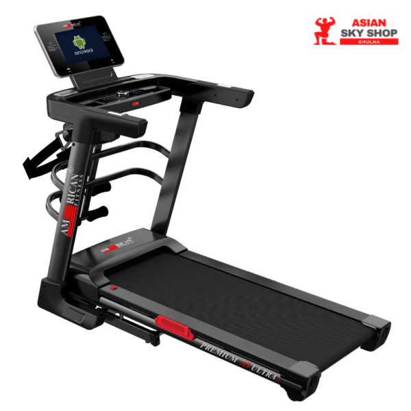 AMERICAN FITNESS PREMIUM A5 ULTRA TFT MULTIFUNCTIONAL ANDRIOD MOTORIZED TREADMILL