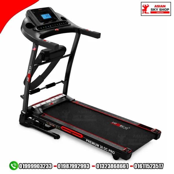 American Fitness Premium 30 DC Pro Multifunctional Treadmill