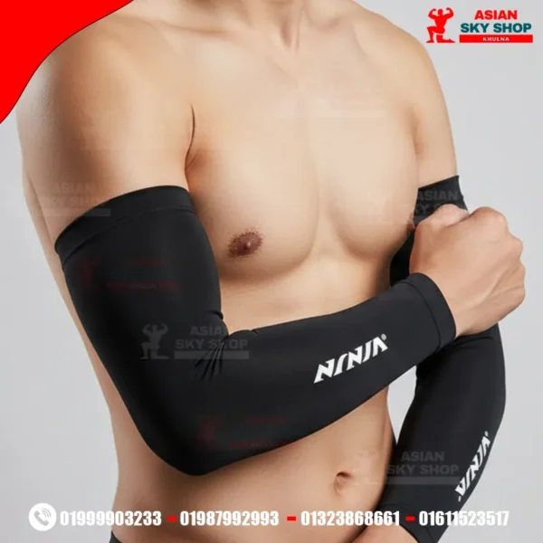 Ninja (忍牌) Ice Silk Breathable Arm Sleeves
