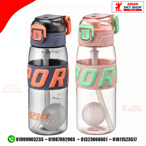 Premium Portable Sports Straw Cup (Bouncing Lid Edition)