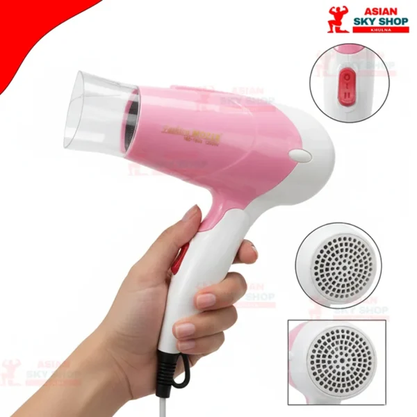 Mozer MZ-1805 Professional Hair Dryer Heavy Duty