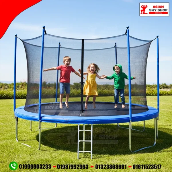 Trampoline with net coverage 6 Feet