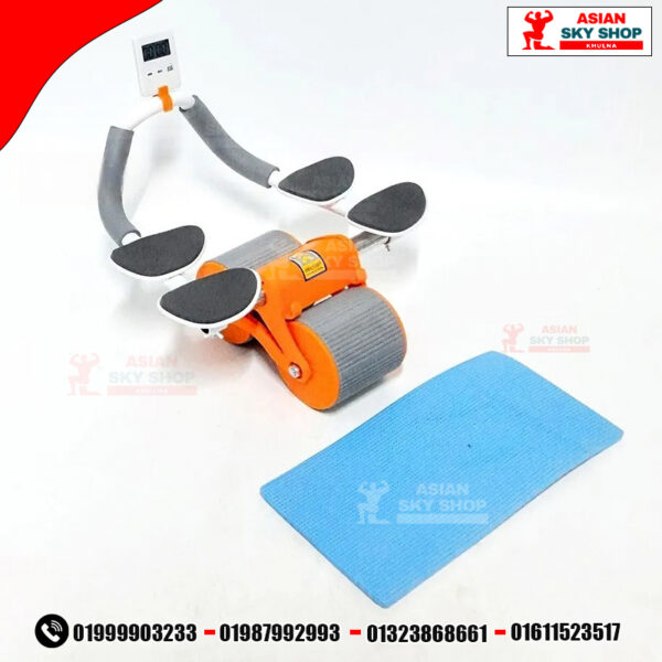 emium Automatic Rebound Abdominal Wheel Roller with Elbow Support
