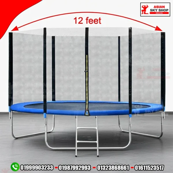 12 Feet Trampoline Premium Quality Safety Net