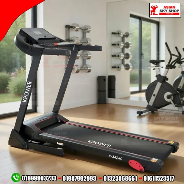 K-Power K343A-C Motorized Treadmill (2026 )