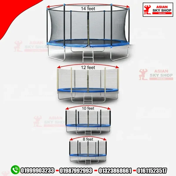 All Trampoline with net coverage