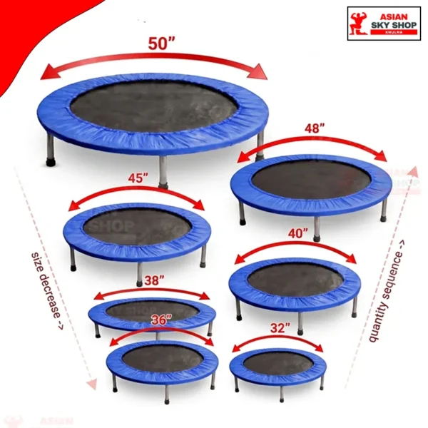 All Mini Fitness Trampoline Price in Asian Sky Shop Khulna