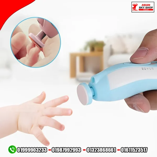 Baby Electric Manicure Set & Nail Filer Machine