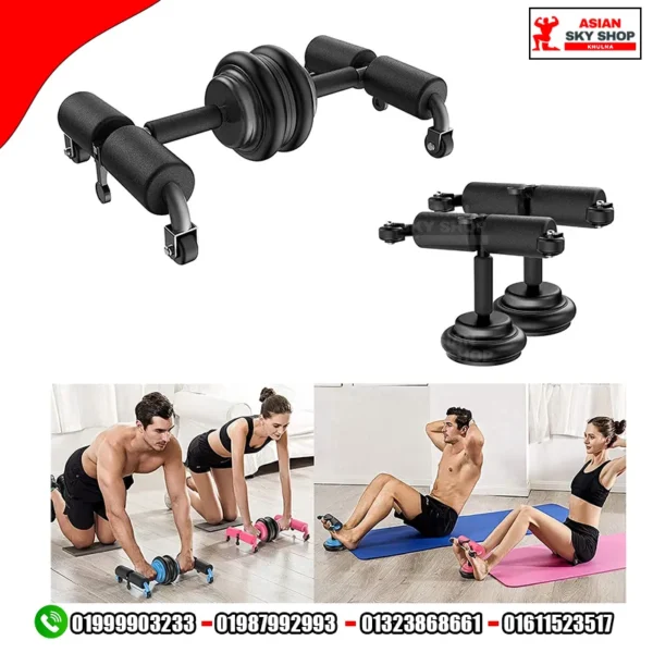 Multifunctional 4-in-1 Abdominal Wheel Roller