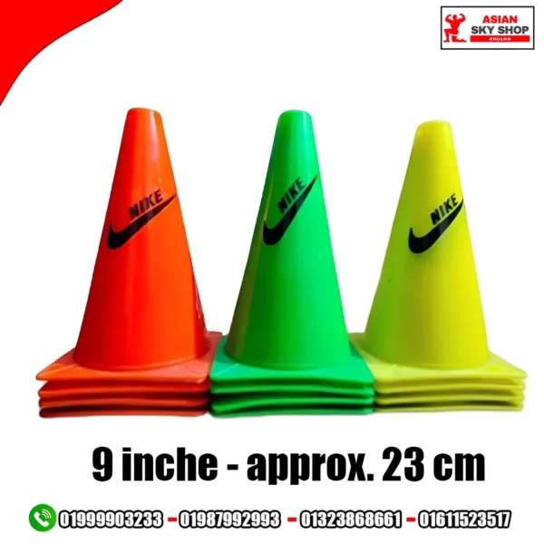 Sport Training Traffic Cones 9 inches (approx. 23 cm)