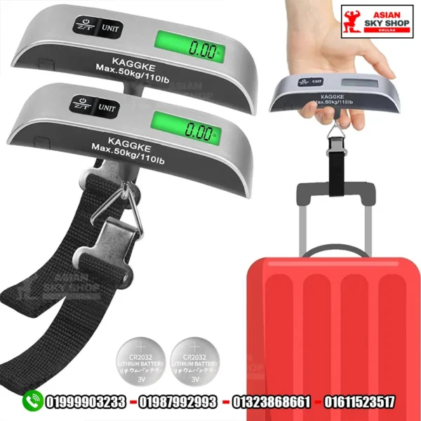 Travel Smart with Portable Digital Luggage Scale