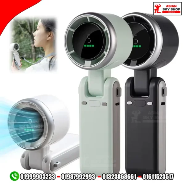 Portable Turbo High-Speed Handheld Fan