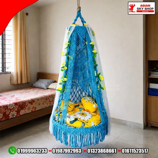 ম্যাক্রাম দোলনা ৩০ ইঞ্চি Macrame Hanging Chair