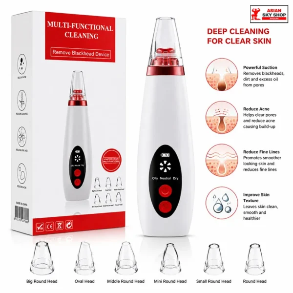 Multi-Functional Blackhead Remover Device