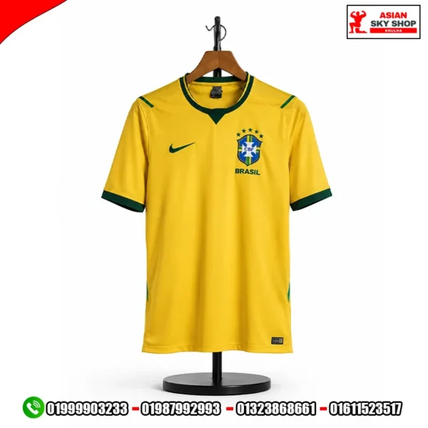 Brazil Away Jersey World Cup Football 2026 (Imported)