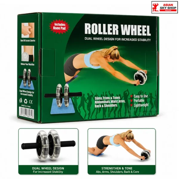 Dual Wheel Ab Roller Wheel  Asian Sky Shop Khulna