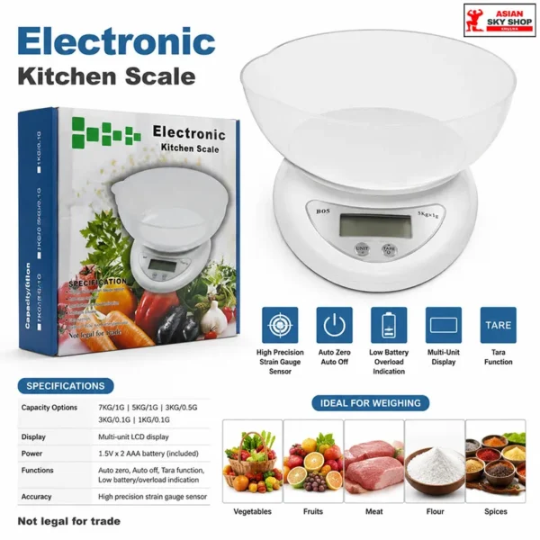 Electronic Kitchen Scale (LP-B Series / B05)
