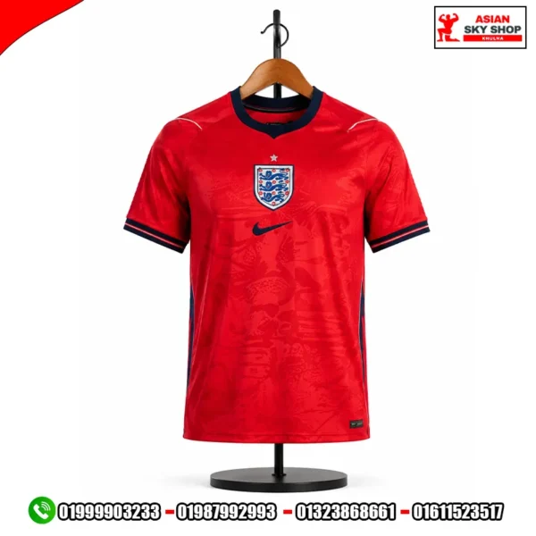 England World Cup Football 2026 Away Jersey (Imported)