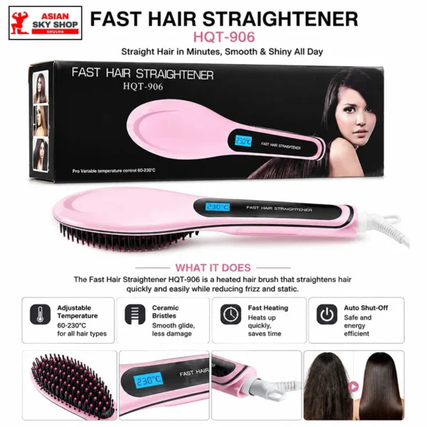Fast Hair Straightener HQT-906