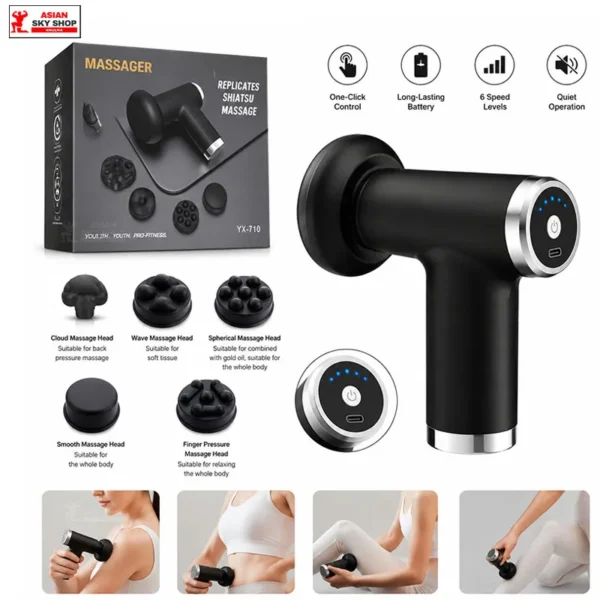 YX-710 Replicates Shiatsu Massager Gun