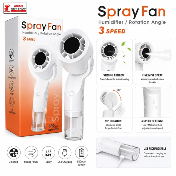 Spray Fan Humidifier (Model: NO.FY099)