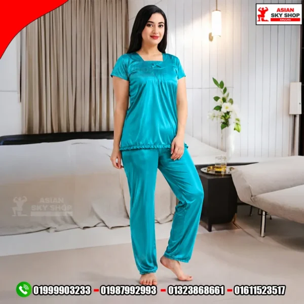 Premium Silk Nightwear Set for Women