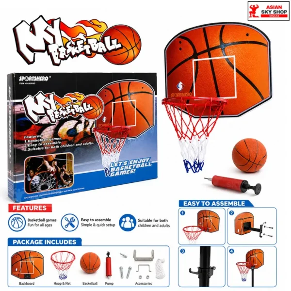 Sportshero Basketball Hoop Set Asian Sky Shop Khulna