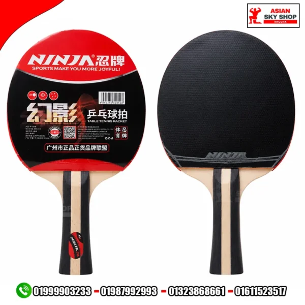 Ninja Professional Table Tennis Racket Bat