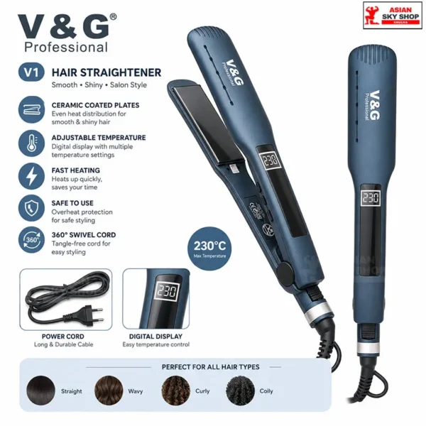 V&G Professional V1 Hair Straightener