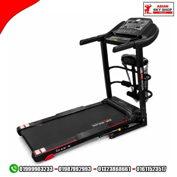 American Fitness TITAN AC X10 Multifunctional Motorized Treadmill