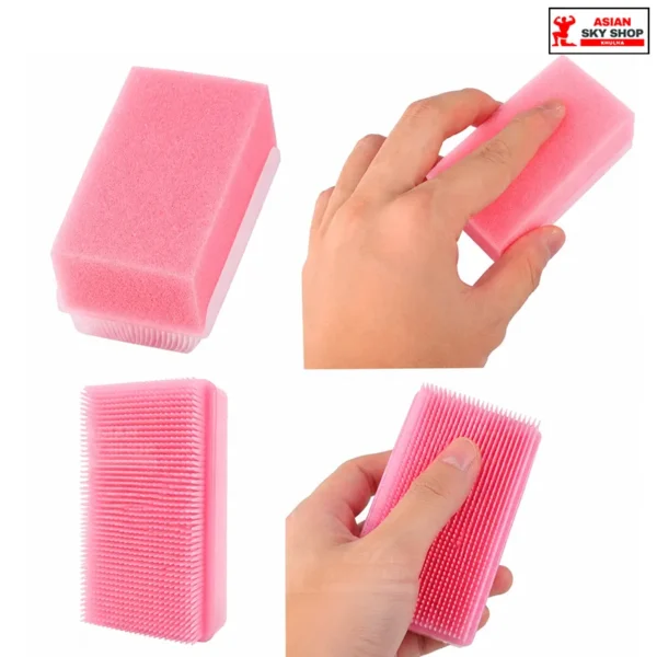 Baby Soft Silicone Bath Brush & Massage Sponge