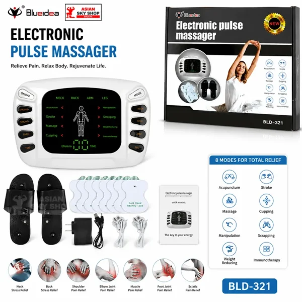 Blueidea Electronic Pulse Massager (BLD-321)