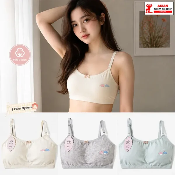 Cotton Bralette Comfortable Daily Wear Asian Sky Shop Khulna