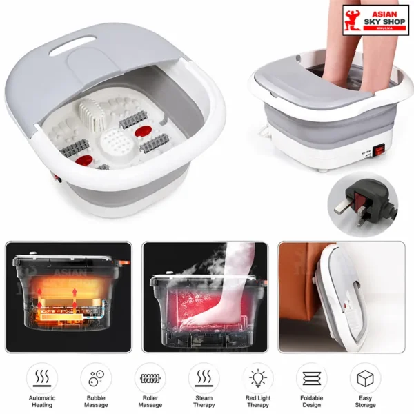 Folding Foot Bath Massager – Relax Your Feet, Refresh Your Body