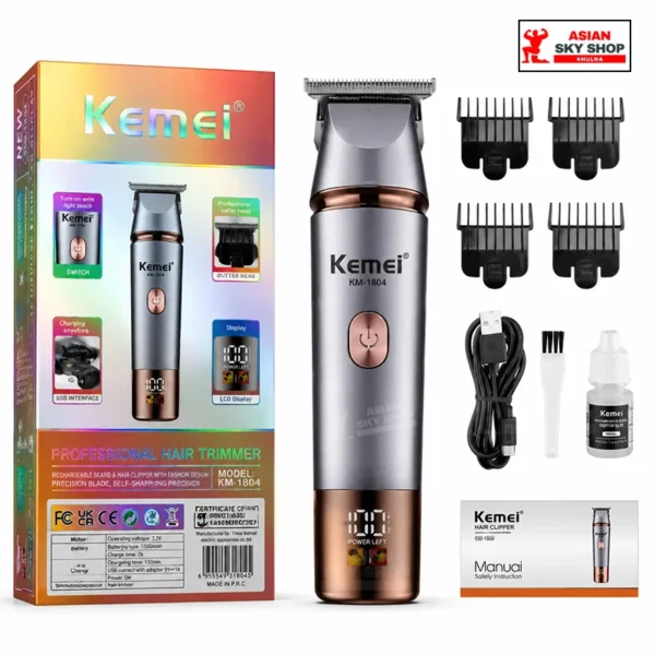 emei KM-1804 Professional Hair Trimmer Asian sky shop khulna