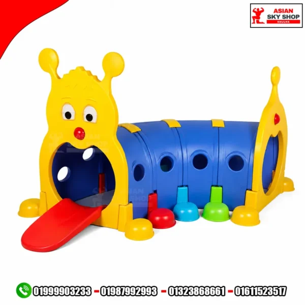 Caterpillar Kids Play Tunnel Playground Equipment