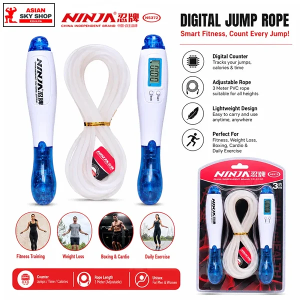 Ninja NS372 Digital Count Jump Rope Asian sky shop khulna