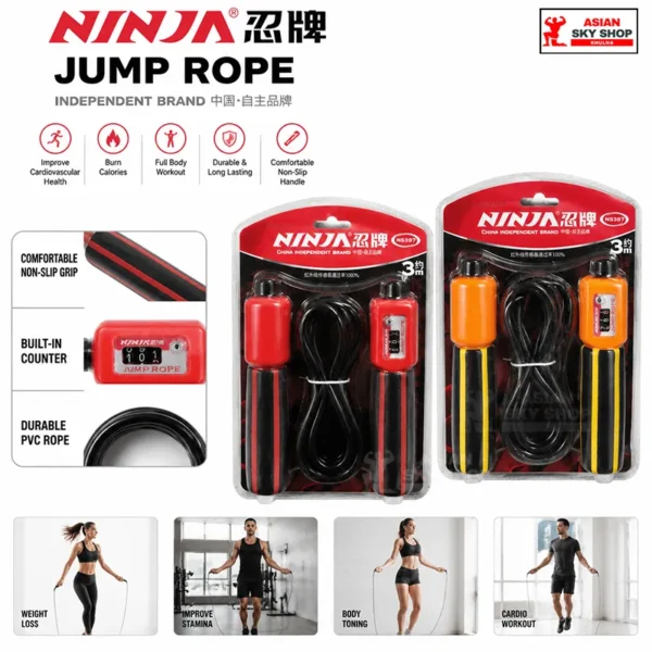 Ninja Jump Rope with Counter NS397 Asian Sky Shop Khulna