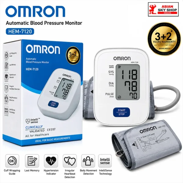 Omron HEM-7120 Automatic Blood Pressure Monitor