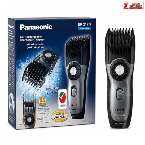 Panasonic ER 217s AC/Rechargeable Beard & Hair Trimmer