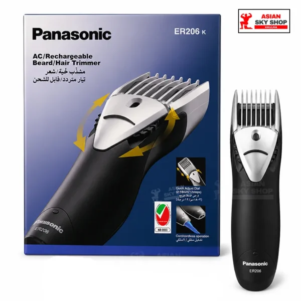 Panasonic ER206k Beard and Hair Trimmer